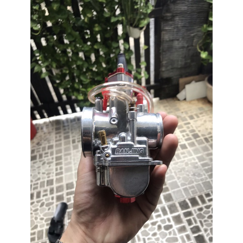 Bình xăng con ga dẹp banjing họng 32 gắn mọi dòng xe