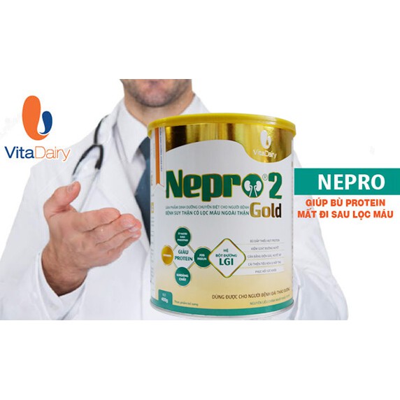 Sữa bột Nepro gold 1,2 lon 400g