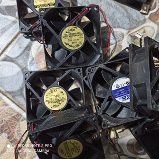 Quạt 8cm mỏng 1- 2cm 12v tháo tủ công nghiệp