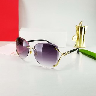 Kính mát nữ cao cấp - Tròng không viền, form ôm, không kén size mặt1886k - Bảo hành 12 tháng - Đạt chuẩn UV400 - Giá sỉ