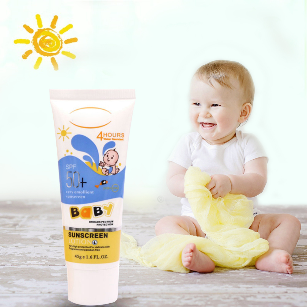 Kem chống nắng body SPF50+ 45ml bảo vệ da cho trẻ sơ sinh