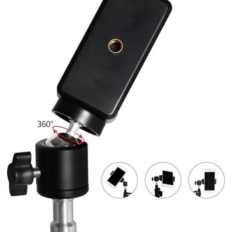 Đầu bi Q29 gắn cho tripod kẹp điện thoại