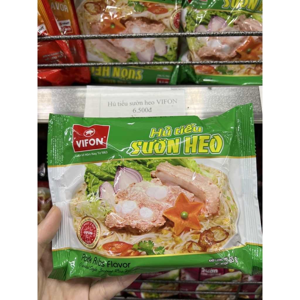 Hủ tiếu sườn heo Vifon gói 65g