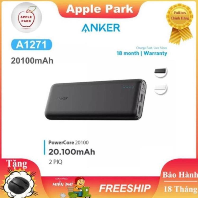 Pin Sạc Dự Phòng ANKER PowerCore 20100mAh 20100mAh