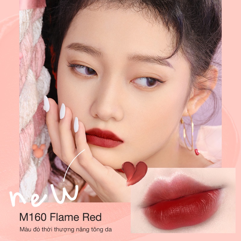 Son Kem Lì Pink Bear X Peach Cat Butter Cream Lâu Trôi Không Khô Môi 6 Màu 2.5g | BigBuy360 - bigbuy360.vn