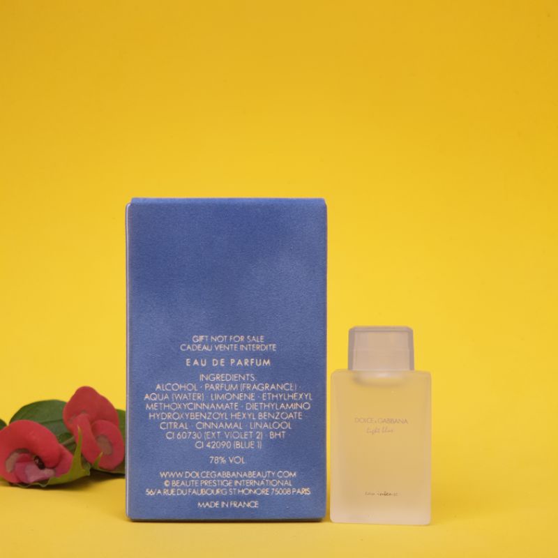 Nước Hoa Mini Nữ D&G Light Blue Eau Intense 4.5ml