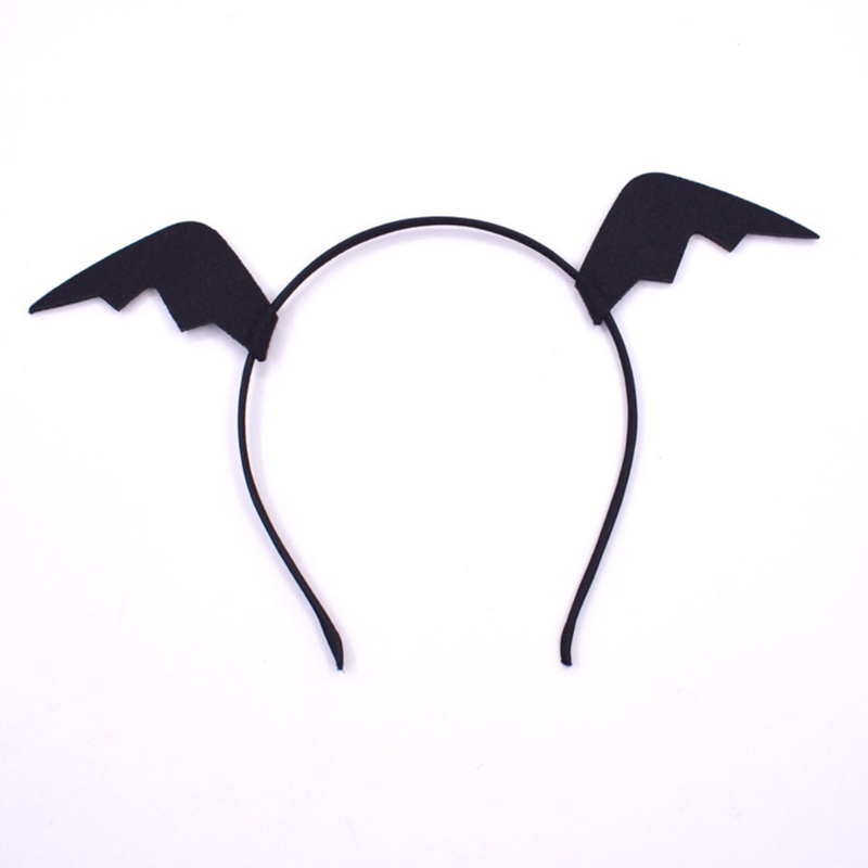 Set Băng Đô + Kẹp Tóc Cánh Dơi Hóa Trang Halloween Cho Bé Gái 10mk