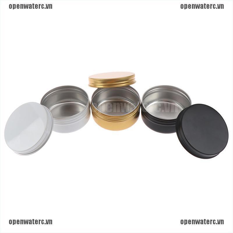 Hộp Đựng Son Môi Bằng Thiếc Hình Tròn Nhỏ Gọn Tiện Dụng