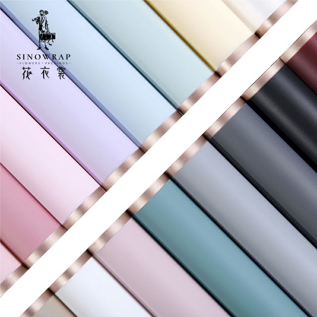 GIẤY GÓI HOA VIỀN VÀNG ĐỒNG NHŨ- XẤP 20 TỜ