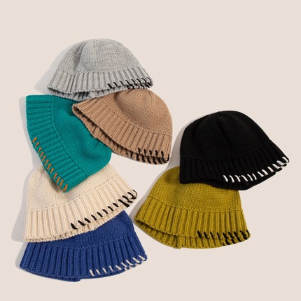 Mũ beanie dệt kim giữ ấm bốn mùa cho bé