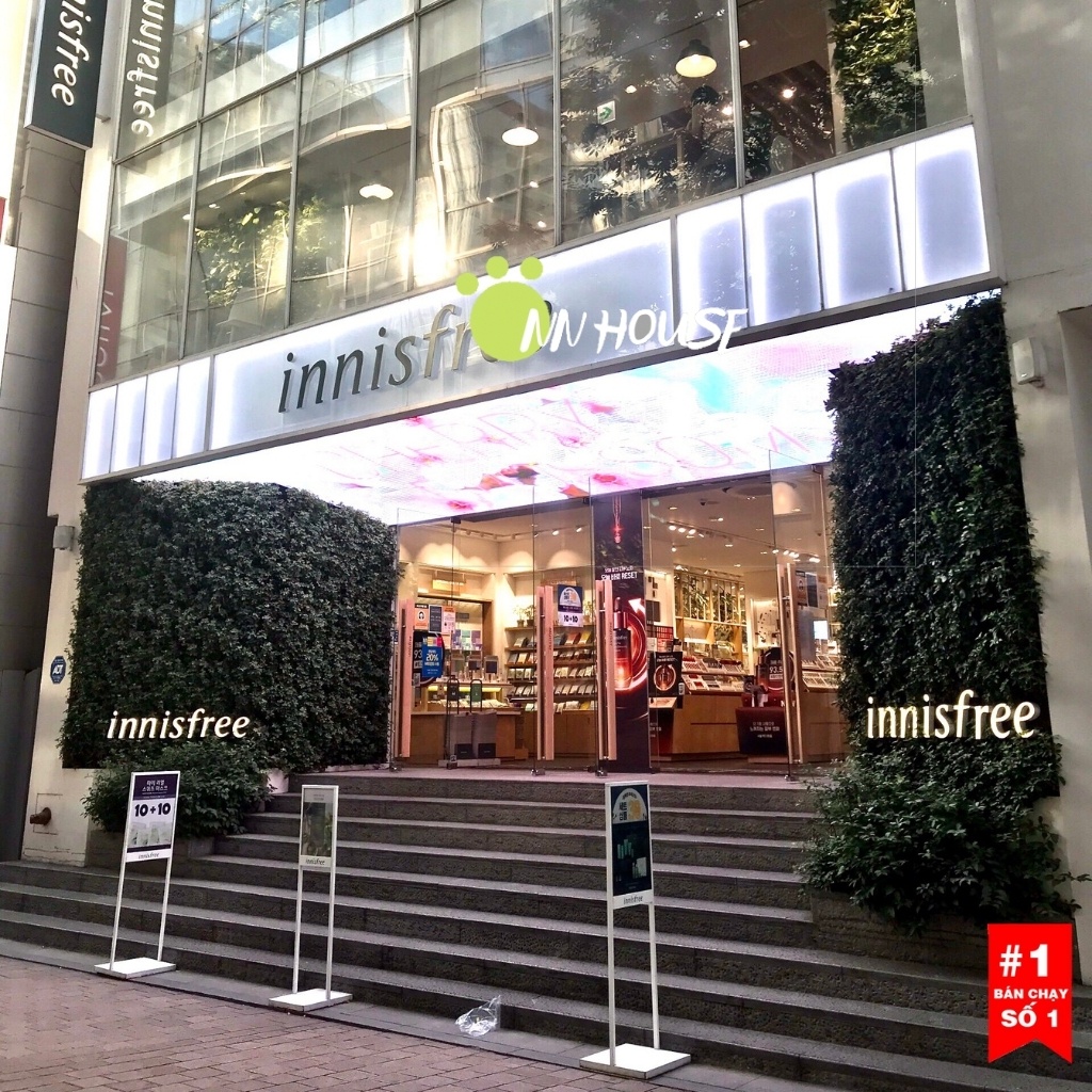 Toner nước hoa hồng Innisfree Green Barley Peeling Toner tẩy tế bào chết,làm sáng da - toners nước cân bằng dưỡng da dầu