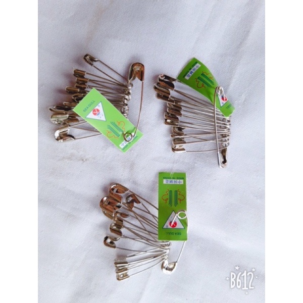 Bộ 12 kim băng kim Tây không gỉ sắt,bền tốt có 3 size