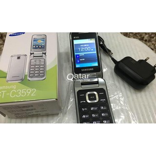 Điện Thoại Nắp Gập Gt C3592 Mới