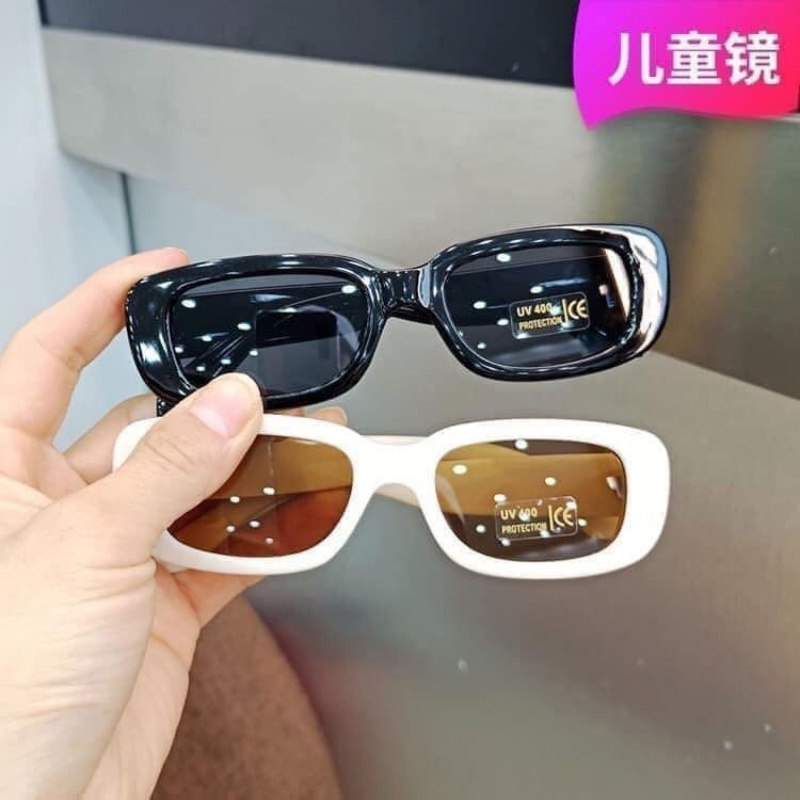Kính mắt bé gọng nhựa mắt vuông chống tia UV cho bé thời trang Hàn Quốc Xiaomimi hhn55252