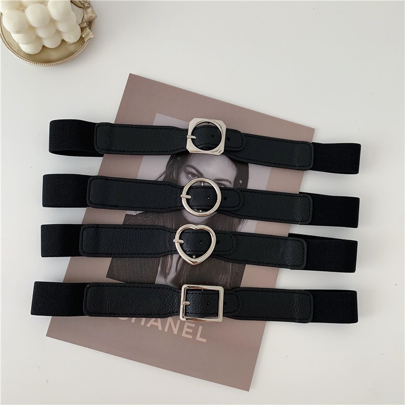 Thắt Lưng Da Pu Kiểu Hàn Quốc Đơn Giản Dễ Phối Đồ