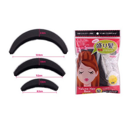 Set 3 kẹp tóc phồng mái