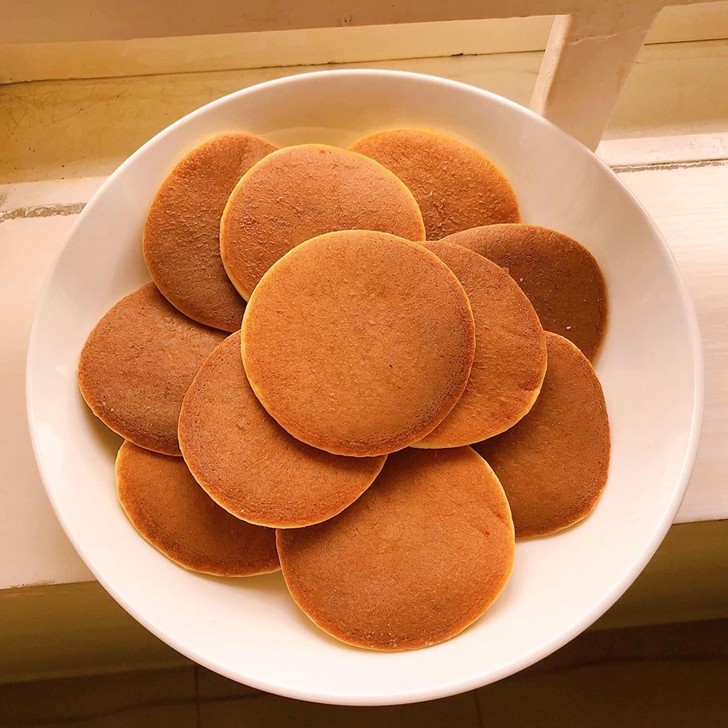 Bột làm bánh pancake  Wakodo cho bé 9m+