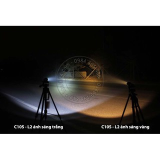 Đèn pin SupFire C10S- L2 ánh sáng trắng