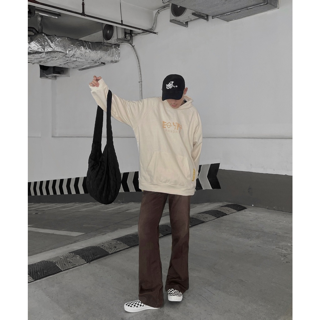 Áo hoodie local brand nam nữ PANDAX Egypt , khoác nỉ chân cua unisex , form rộng premium cotton