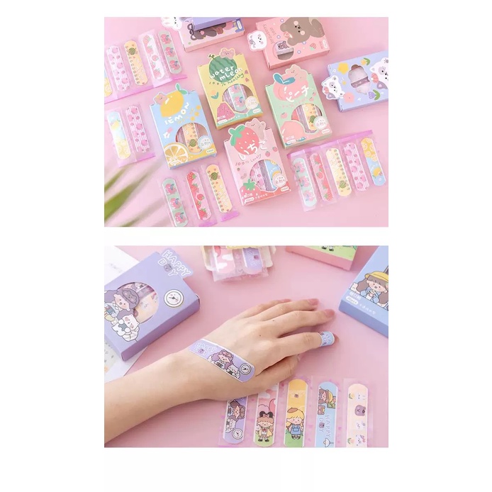 MS521 Hộp 20 miếng urgo in hình dễ thương cute