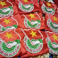 Cờ đoàn,  đội thêu bé