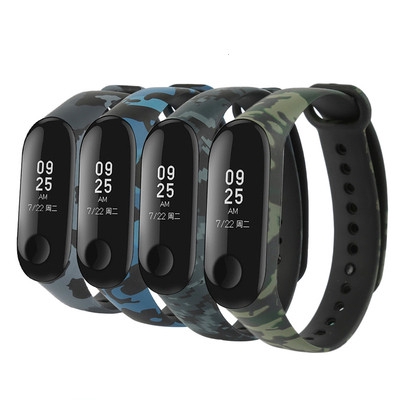 Dây Đeo Thay Thế Chất Liệu Silicon Thiết Kế Nhiều Lỗ Thời Trang Cho Xiaomi Mi Band 4 3