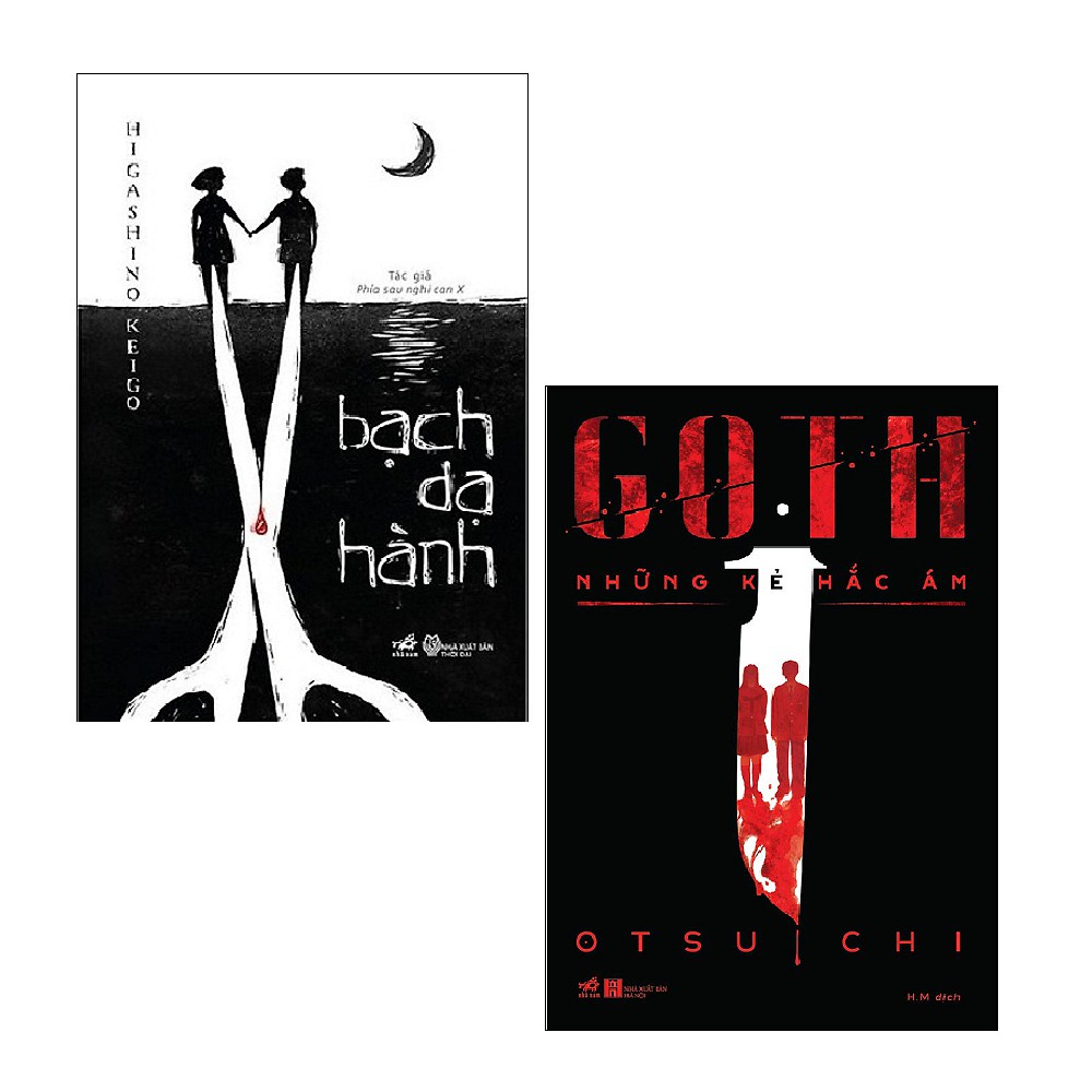 Sách Nhã Nam - Combo Bạch Dạ Hành + Goth - Những Kẻ Hắc Ám ( 2 cuốn )