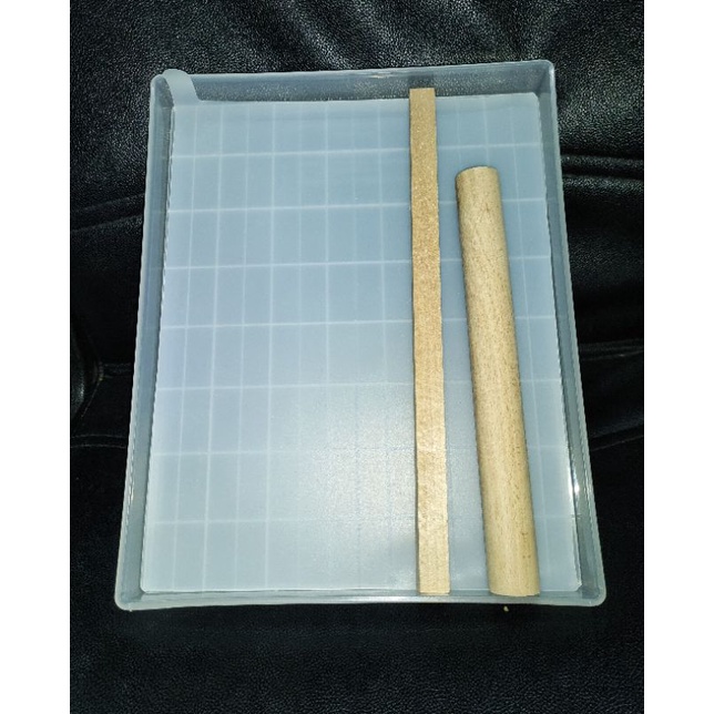 Bộ KHUÔN làm KẸO Nougat ĐẾ RỜI size to 112 viên