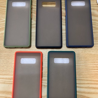 Ốp lưng Samsung Note 8 dẻo viềng màu lưng nhám