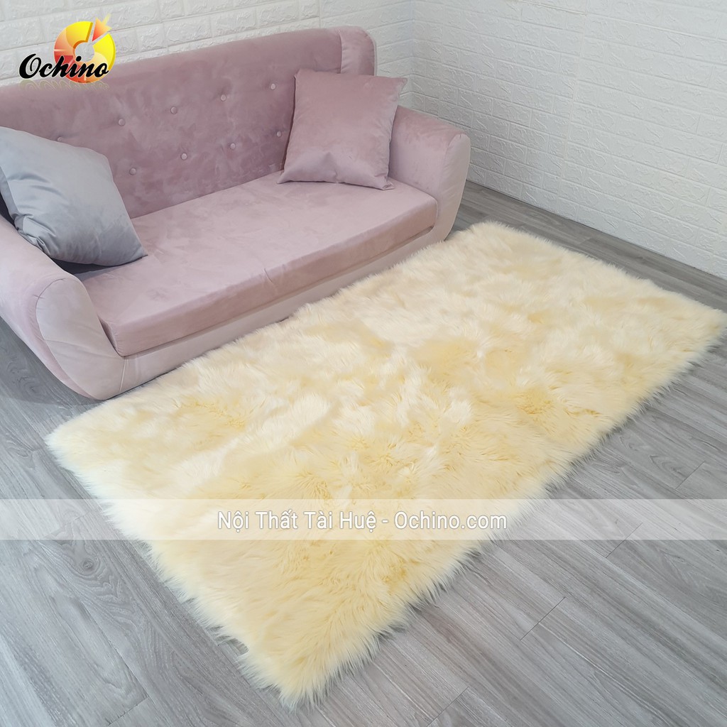 Thảm lông hồ ly Chụp ảnh và Trang trí Sàn phòng ngủ, phòng Khách và sofa Cao cấp Size 1m8-1m (Đủ Màu)