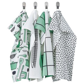 BỘ 4 KHĂN LAU BẾP RINNING IKEA