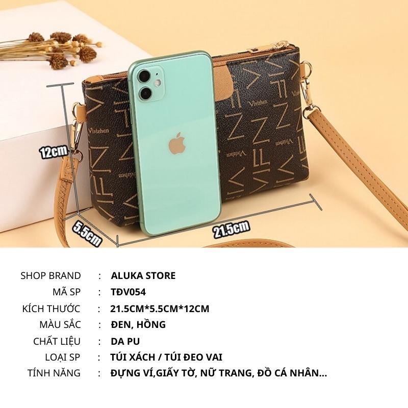 Túi xách nữ đẹp đeo vai giá rẻ thời trang cao cấp hothit da PU OLUKA STORE TĐV054