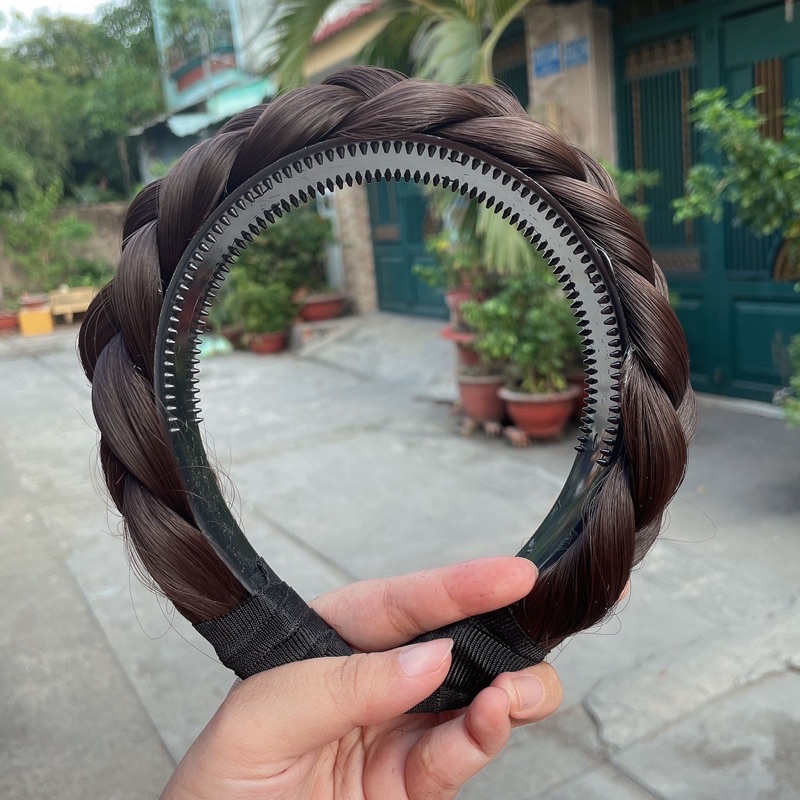 Băng đô bính tóc giả cao cấp