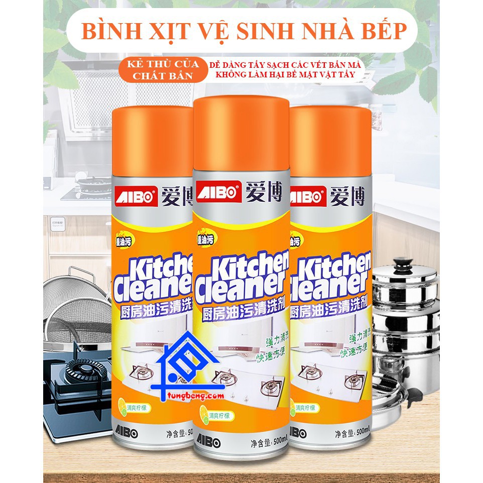 Chai tẩy rửa nhà bếp, nhà vệ sinh đa năng kitchen cleaner 500ml