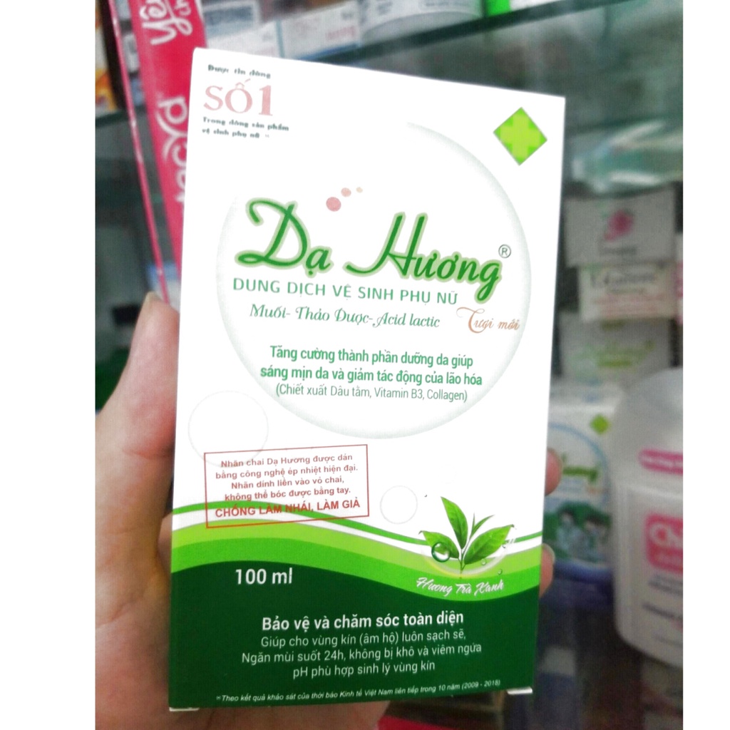 Dung dịch vệ sinh phụ nữ Dạ Hương 100ml