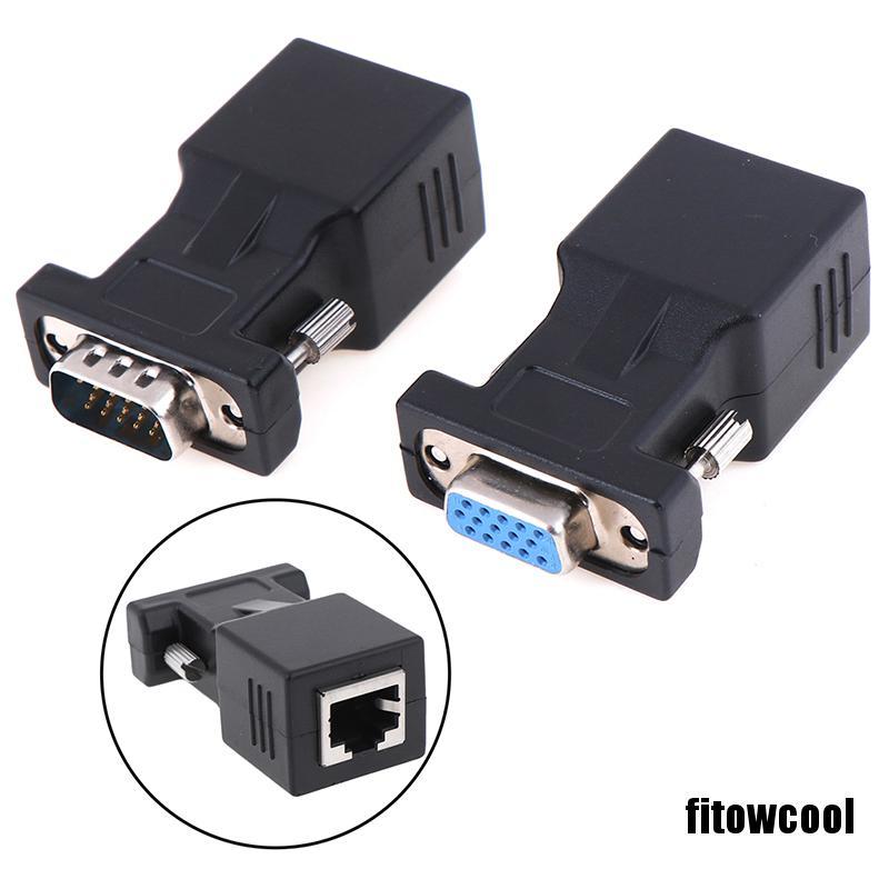 Đầu Chuyển Đổi Vga Sang Rj45 15pin