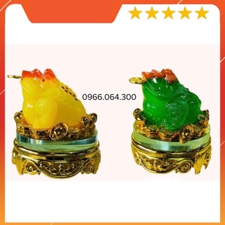Cóc thiềm thừ ngậm tiền tỳ hưu phong thuỷ dế kiếng xoay