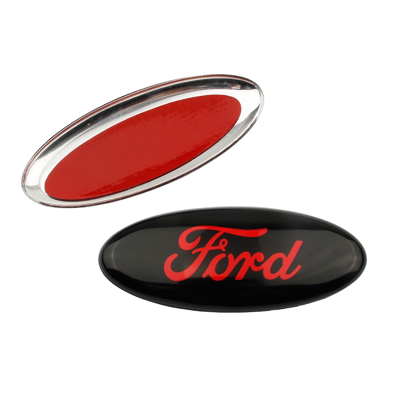 1 ❤ Logo FORD 07-13 Mondeo Bằng Hợp Kim Nhôm Gắn Trước Và Sau Xe Hơi FORD