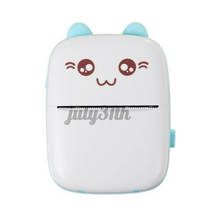 Mini Portable Thermal Printer Photo Pocket Photo Printer Printing Wireless Wrong question printer camera home student mini portable Bluetooth connection built-in 1000mAh battery Print format 57*30mm