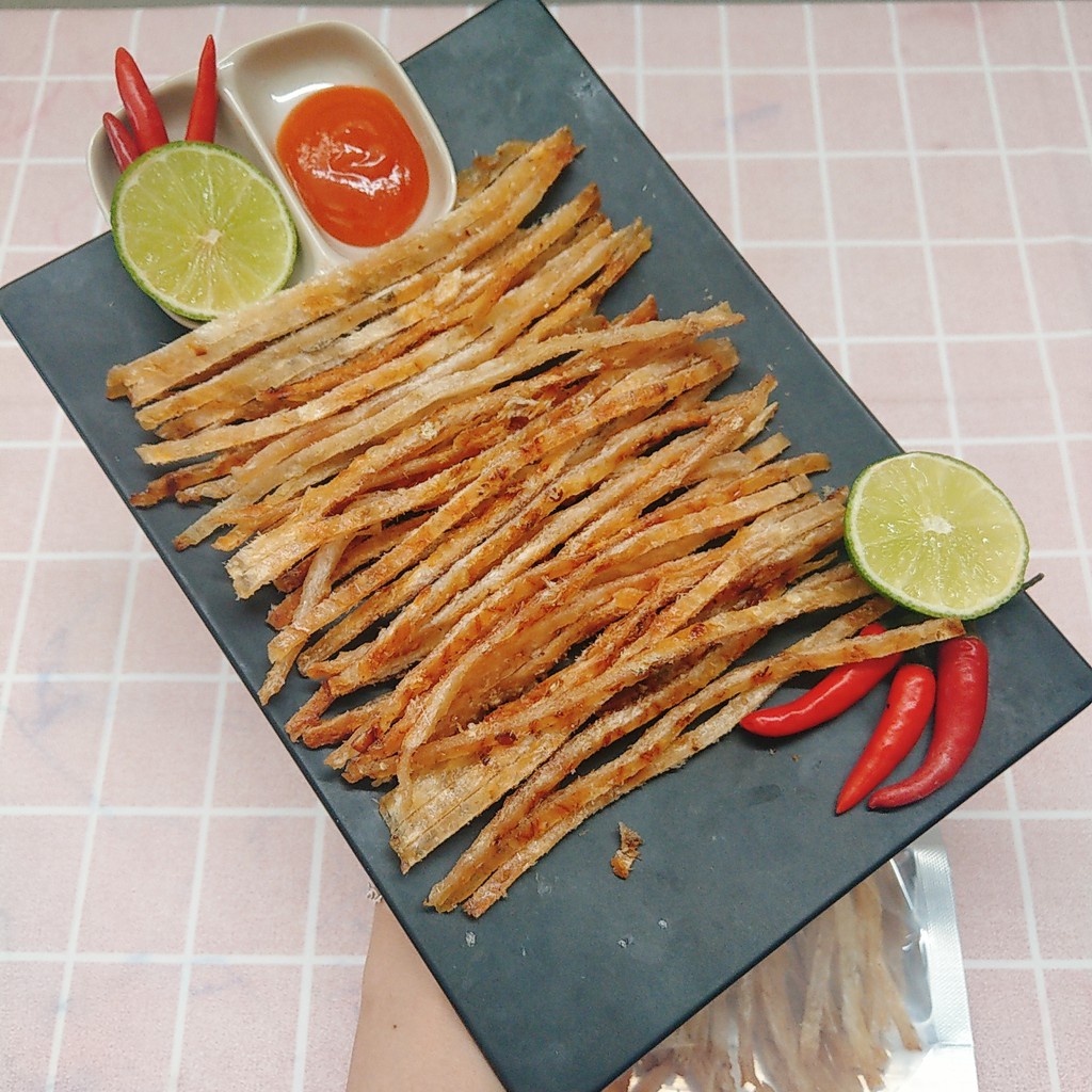 Cá Thiều Que Nướng Tiêu Thơm Ngon Ăn liền - Hanigo Food Đặc Sản Đà Nẵng NGON