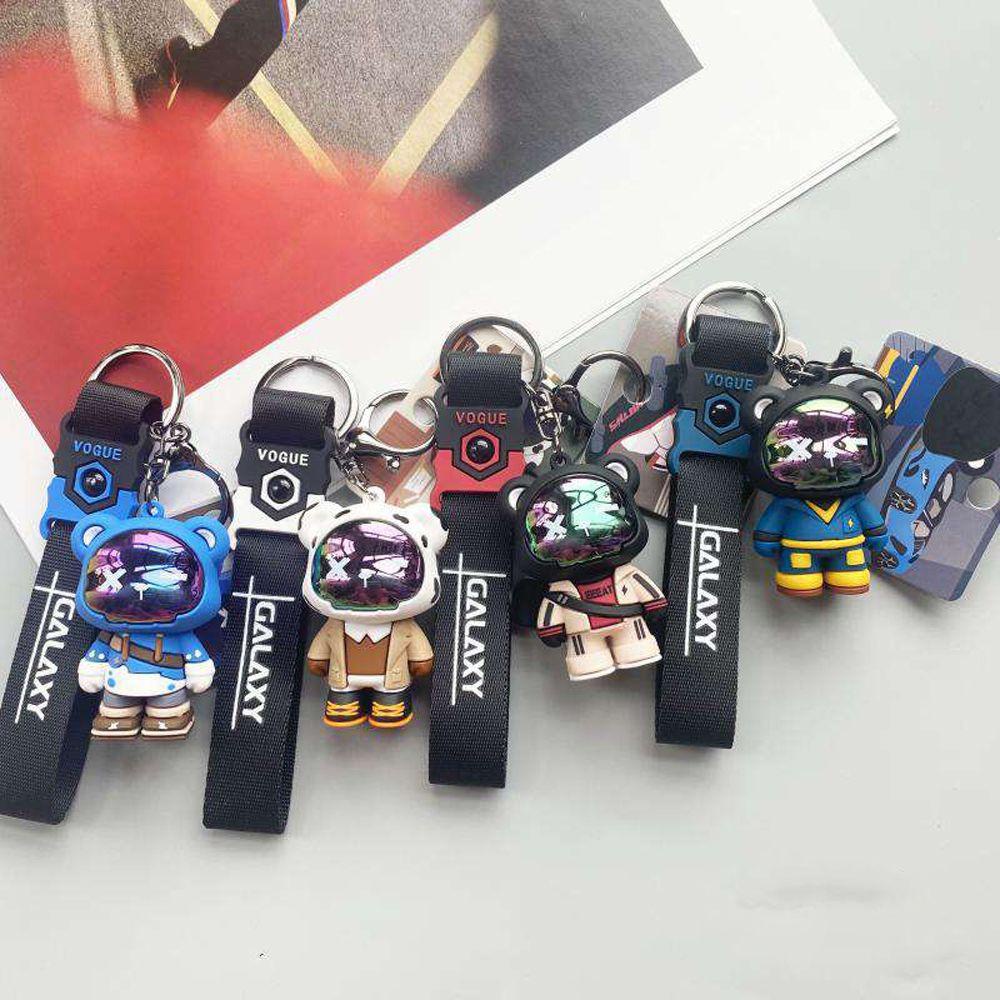 Móc Chìa Khóa Hình Gấu Cơ Học Phong Cách Hàn Quốc Dễ Thương