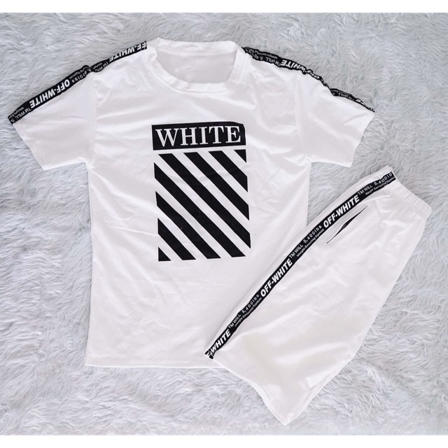 Bộ thun offwhite