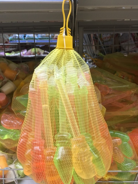 5kg túi lưới nhựa đựng hành, tỏi, trái cây, sản phẩm