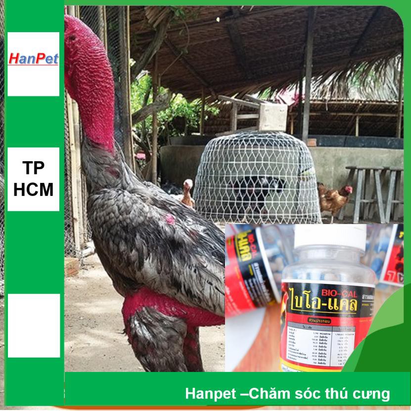 HCM- (Lọ 100 viên) Bổ Xương Gân Gối BIO MADE IN THAILAND  dạng viên nhộng UỐNG - Can xi gà đá /