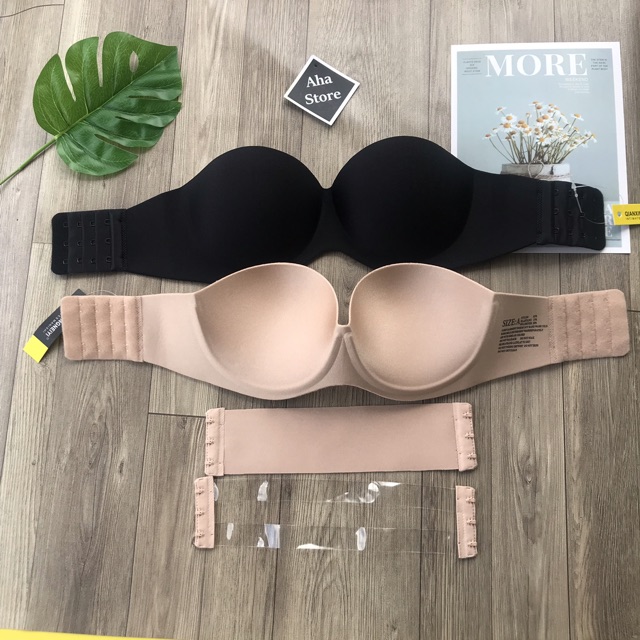 Áo Lót Không Dây Lưng Trong Dành Cho Váy Hở Lưng Chất Su Mềm Mịn Cao Cấp Yion Underwear AKD02