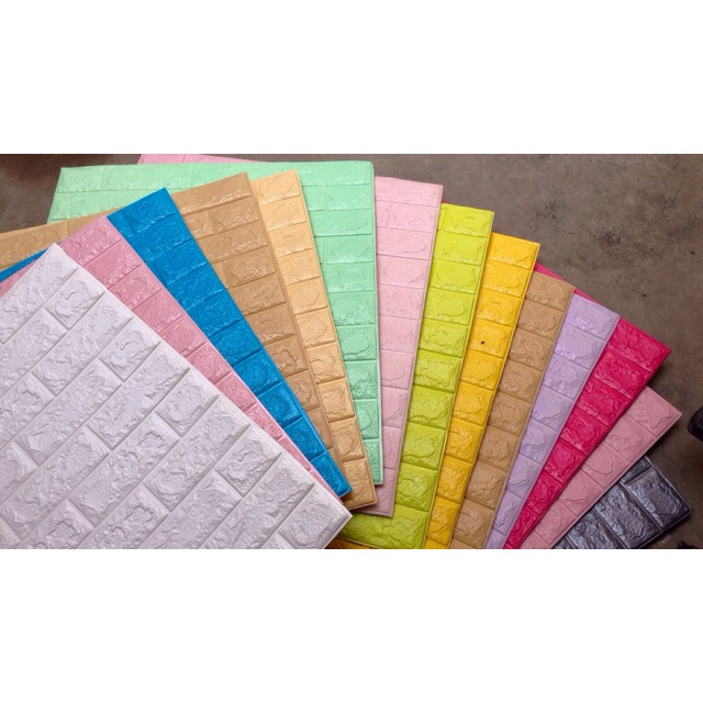 Giấy dán tường cách âm 3d 