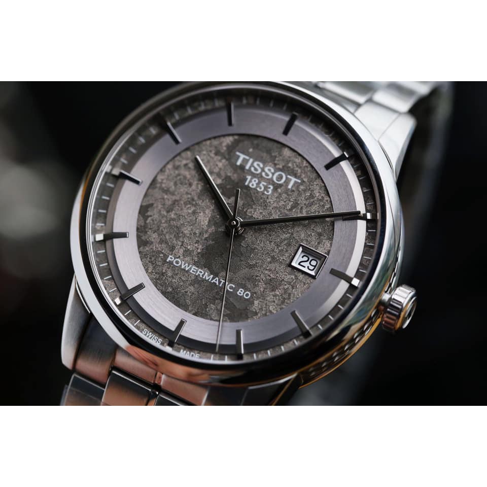 ĐỒNG HỒ NAM TISSOT LUXURY POWERMATIC 80 ANTHRACITE T086.407.11.061.10 CHÍNH HÃNG