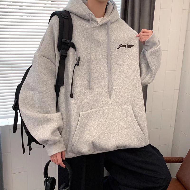 Áo Hoodie Dáng Rộng Phong Cách Âu Mỹ Thời Trang Cá Tính Cho Nam