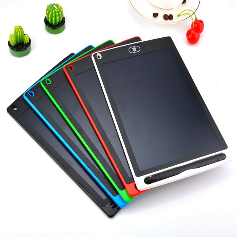 FUN 8.5''LCD Writing Tablet Pad eWriter Board Stylus Digital Children's Gift Doodle Drawing Board Early Teaching Handwriting Board