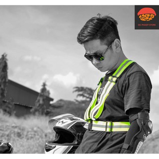 Đai áo phản quang đi phượt - Thun co dãn